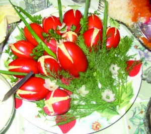 салат тюльпан